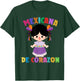 Mexican Doll, Maria. Mexican Mazahua Arte Huichol, Lele T-Shirt - T-Shirt | Forest
