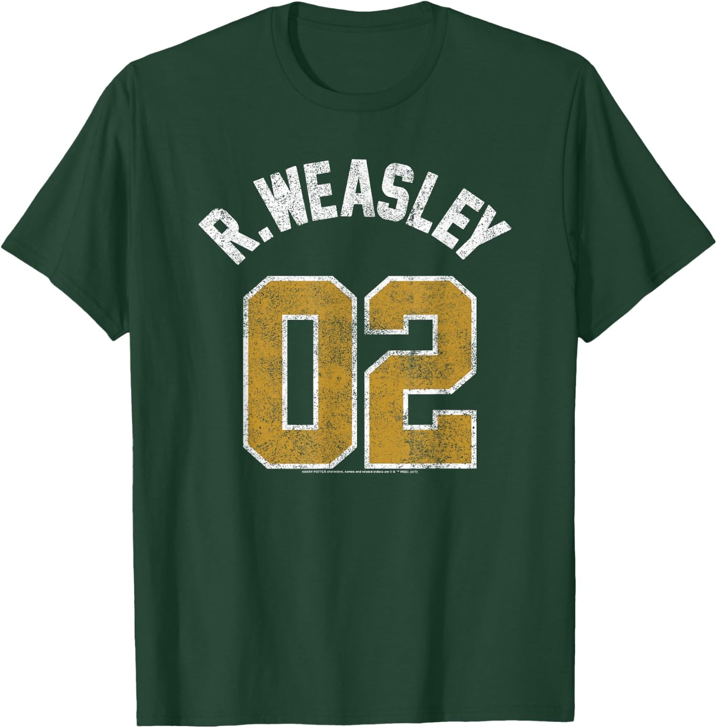 Harry Potter Weasley Jersey T-Shirt - T-Shirt | Forest