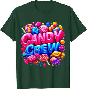 Candy Crew Halloween Party Trick or Treat Christmas T-Shirt - T-Shirt | Forest