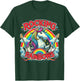 Rock Star Rock And Roll Rocking Rainbows Unicorn Guitar T-Shirt - T-Shirt | Forest