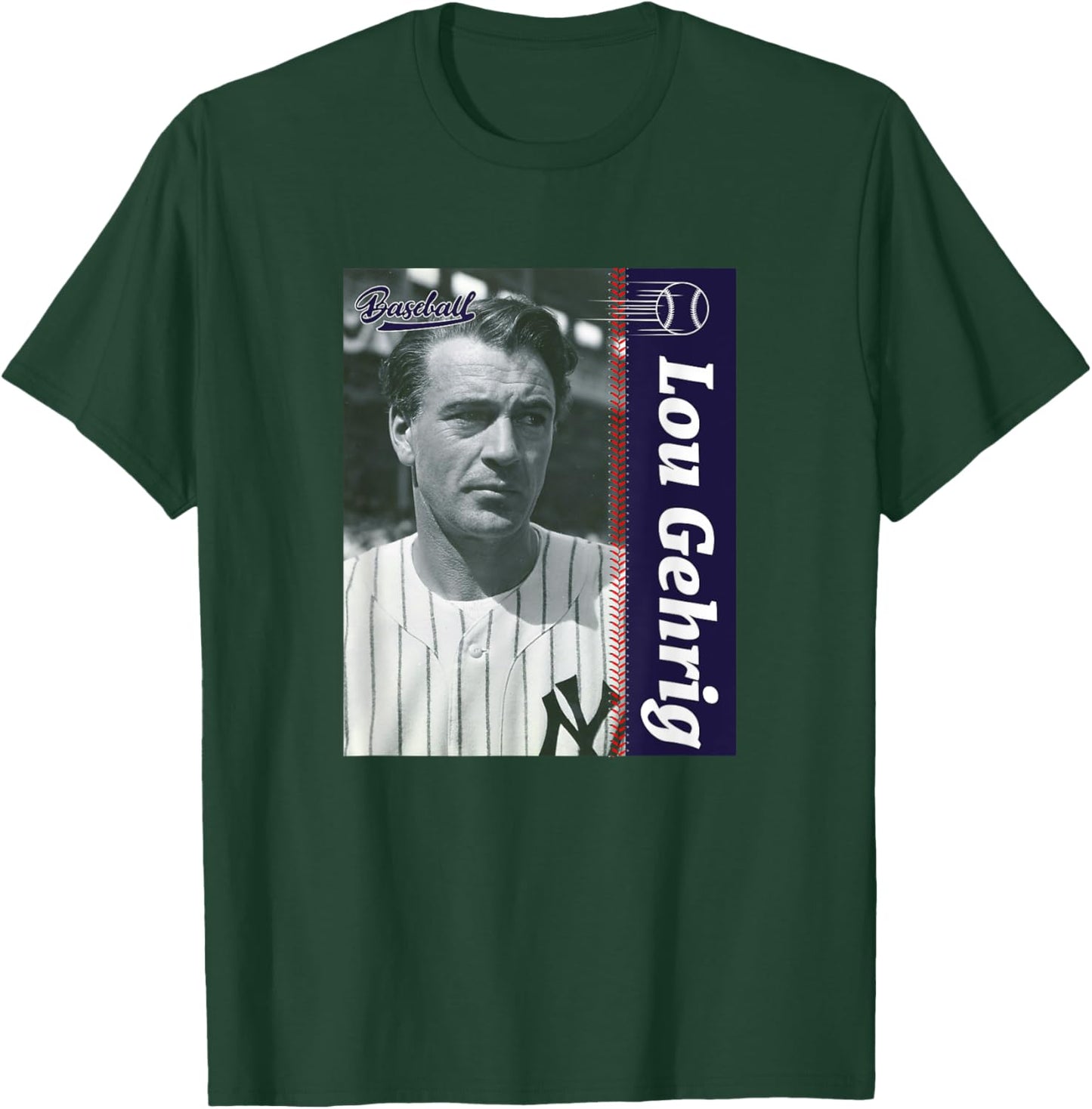 Lou Gehrig_001 T-Shirt - T-Shirt | Forest
