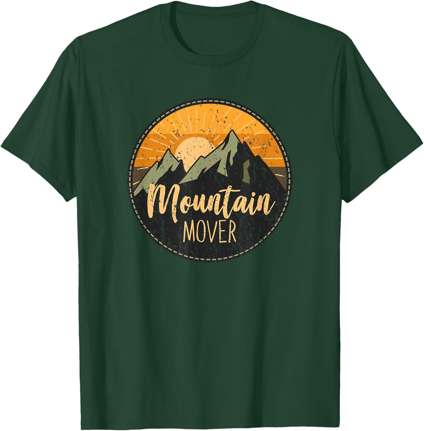 Mountain Mover Outdoors Inspirational T-Shirt - T-Shirt | Forest