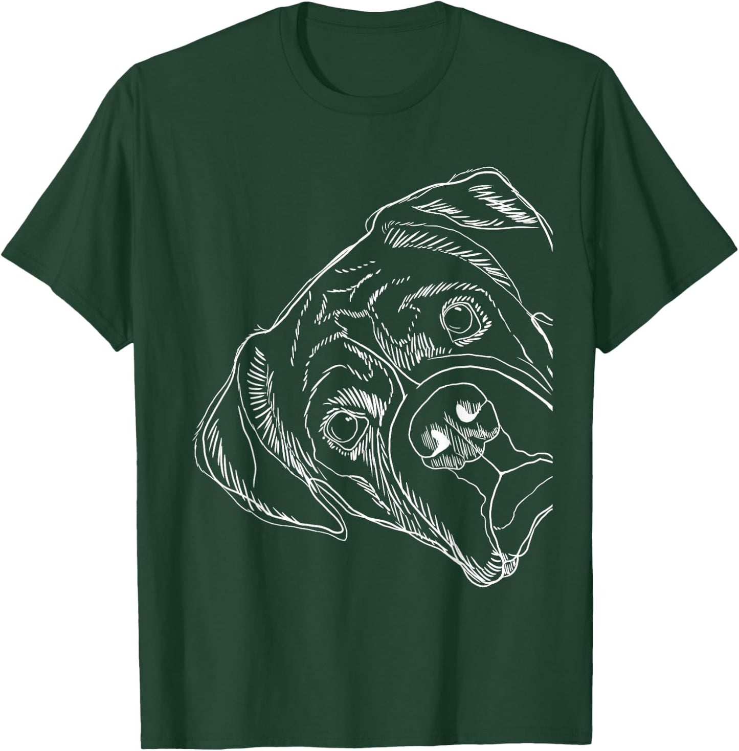 Funny Dog German Boxer T-Shirt - T-Shirt | Forest