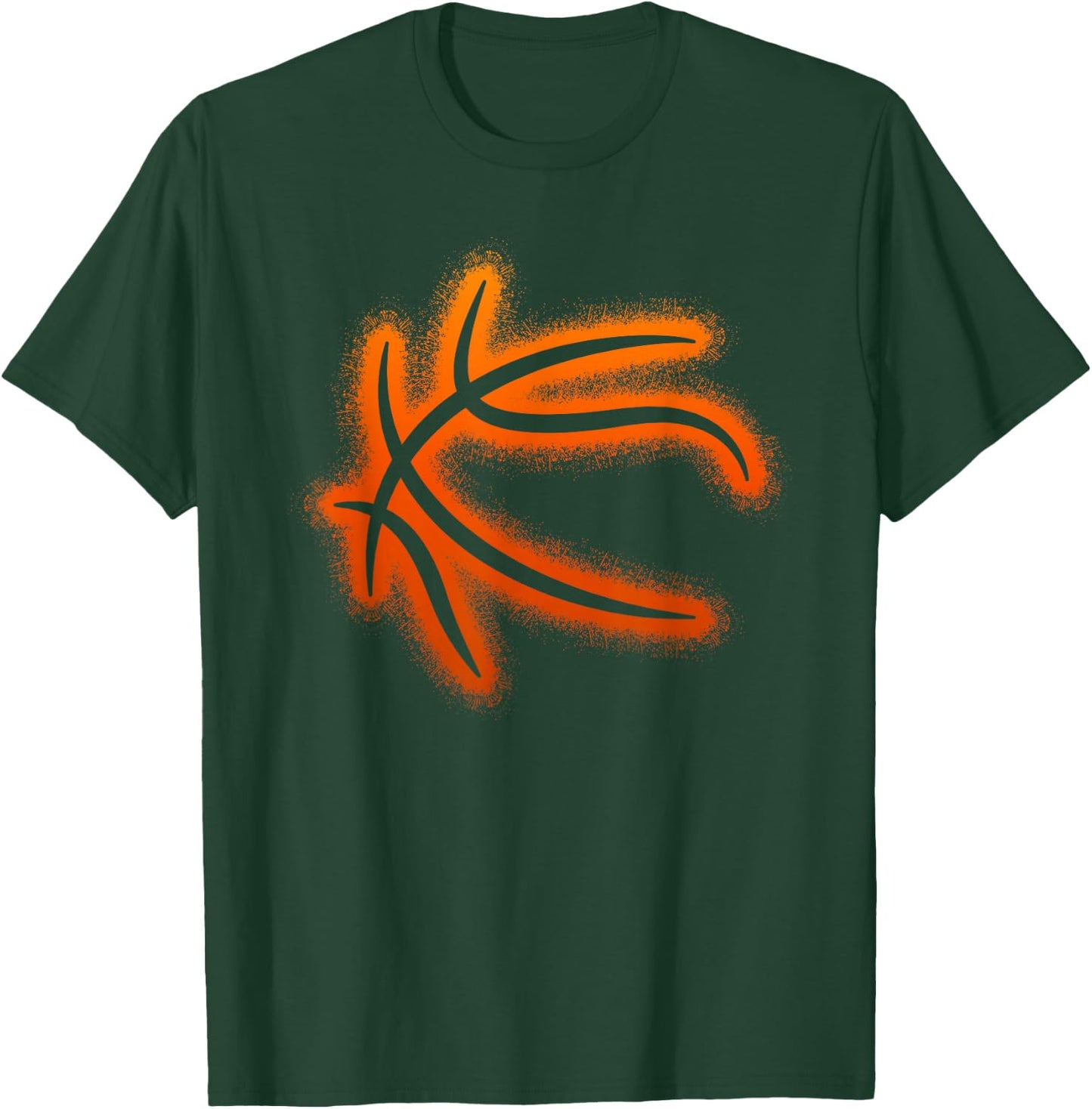 Dunking Basketball Player Men Basketball Boys T-Shirt - T-Shirt | Forest