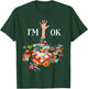 I'm Ok Sewing Quilting Knitting Quilters Sewer T-Shirt - T-Shirt | Forest