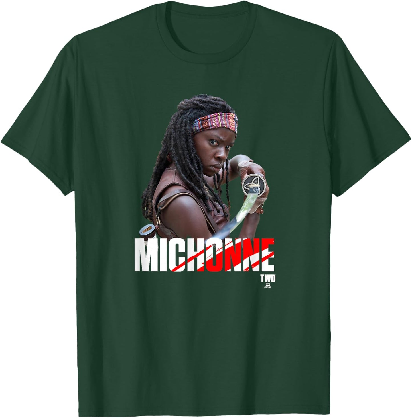 Michonne T-Shirt - T-Shirt | Forest