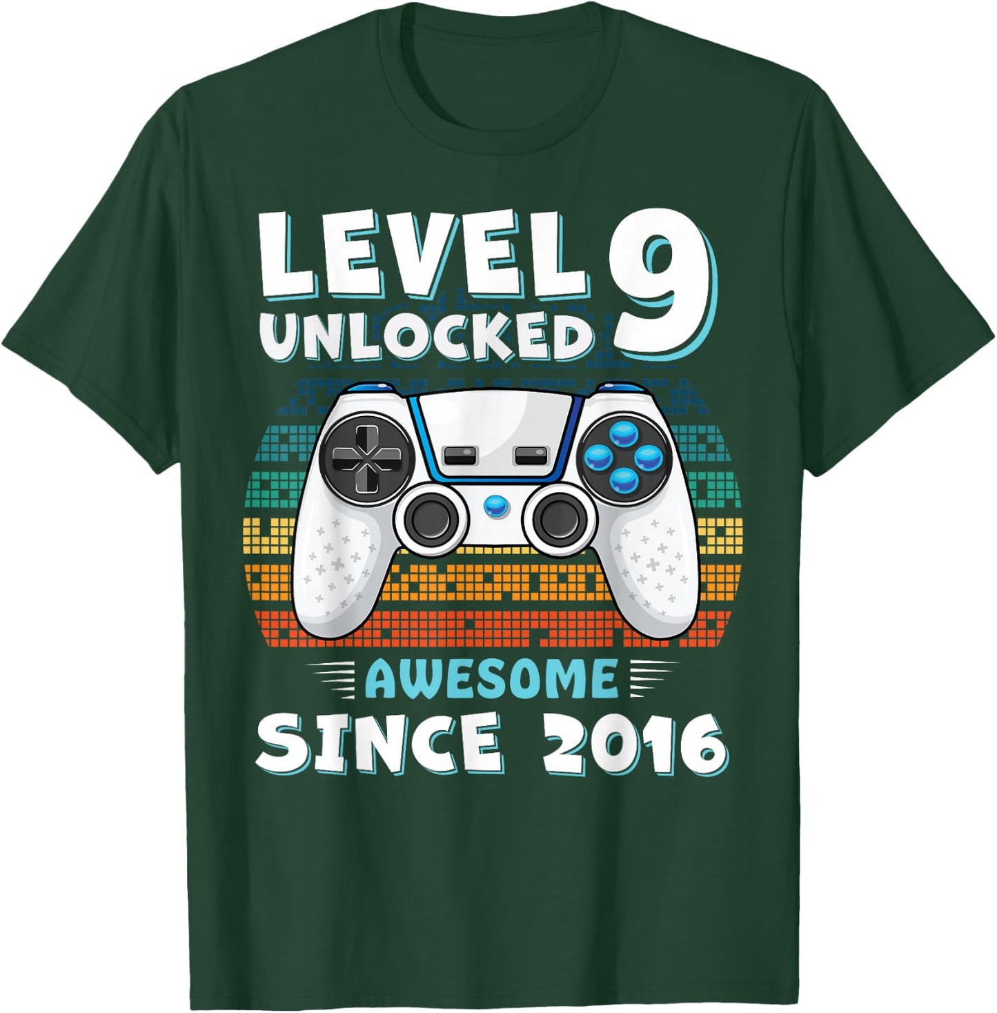 9 Year Old Bday Decorations Son Boy 9yr 2016 9th Birthday T-Shirt - T-Shirt | Forest