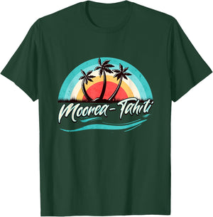 French Polynesia Moorea Tahiti T-Shirt - T-Shirt | Forest