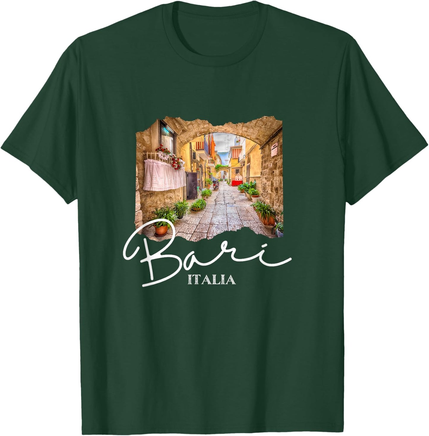 Italy Bari Souvenir / Bari Italy T-Shirt - T-Shirt | Forest
