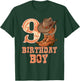 Western 9th Birthday Cowboy 9 Year Old Boy Rodeo Bday T-Shirt - T-Shirt | Forest