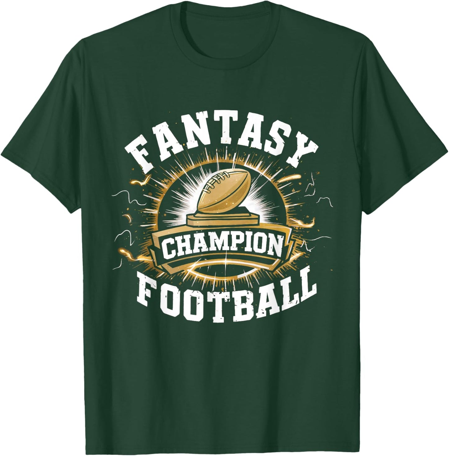 Fantasy Football Champion T-Shirt - T-Shirt | Forest