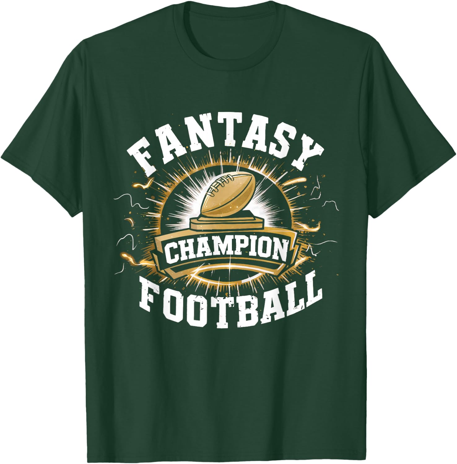 Fantasy Football Champion T-Shirt - T-Shirt | Forest