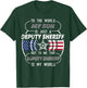 My Son Is Deputy Sheriff Mom Shirt Deputy Sheriff Dad Shirt T-Shirt - T-Shirt | Forest