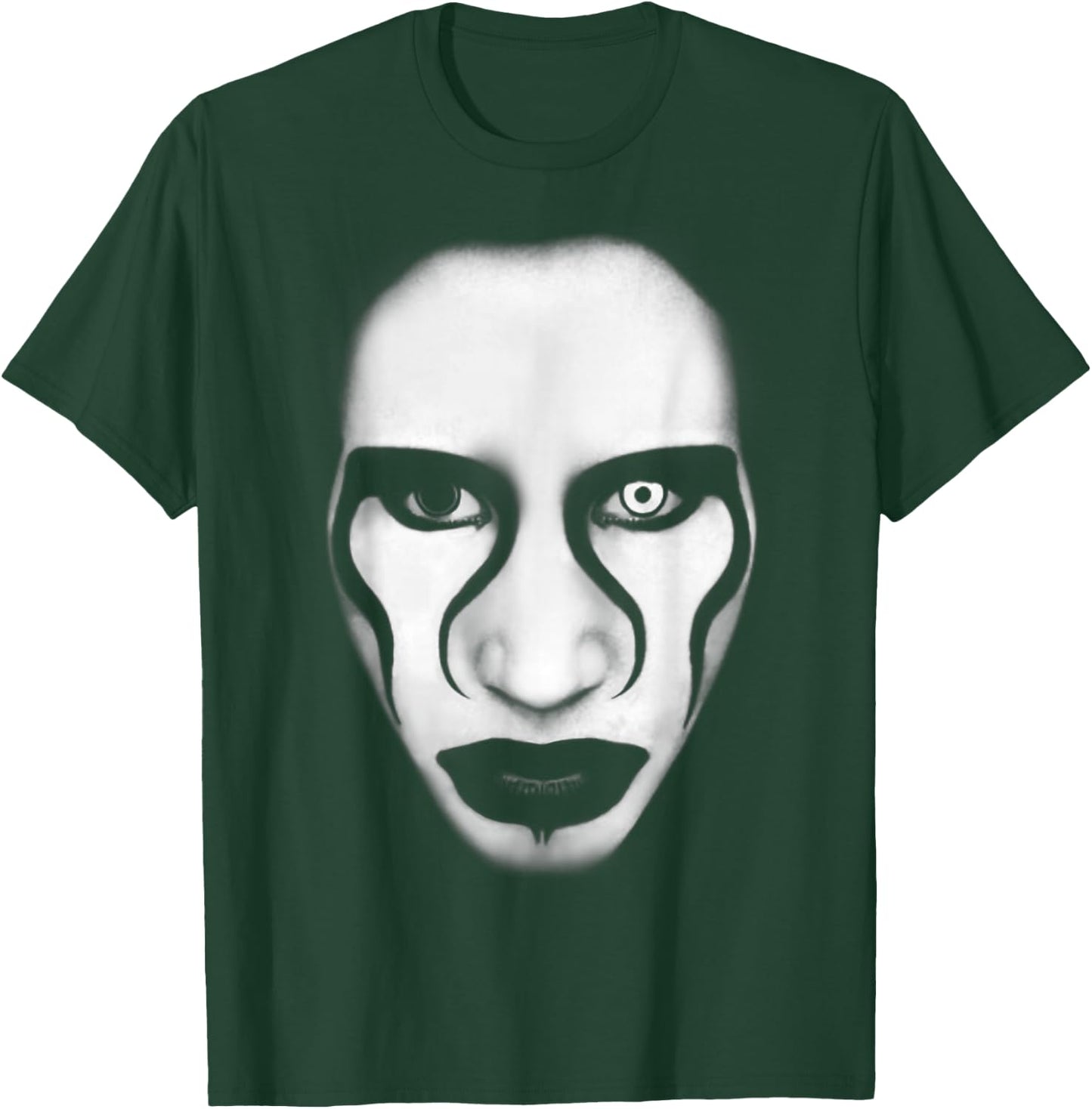 Marilyn Manson – Face And Flag T-Shirt - T-Shirt | Forest