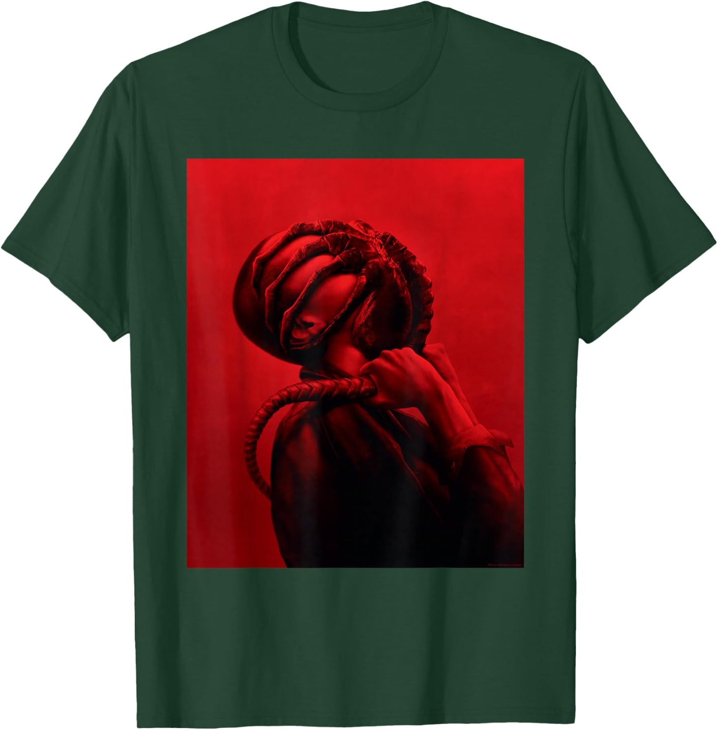20th Century Studios Alien: Romulus Xenomorph Facehugger Attack Official Poster , Small, Black T-Shirt - T-Shirt | Forest