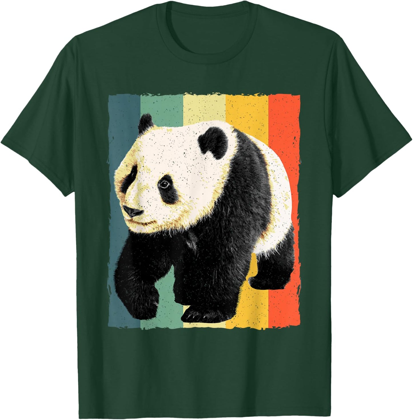 Panda Design Women Kids Giant Panda Bear Lover Panda T-Shirt - T-Shirt | Forest