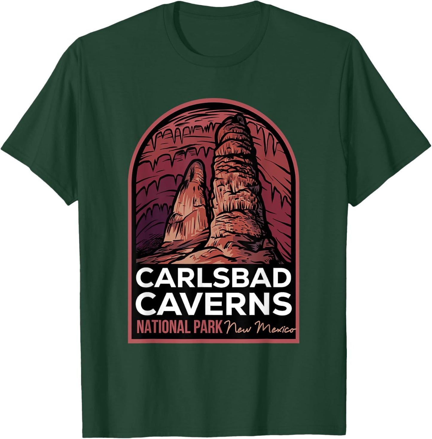 Carlsbad Caverns National Park T-Shirt - T-Shirt | Forest