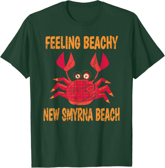 Funny New Smyrna Beach Vacation Summer Quote Women Kids T-Shirt - T-Shirt | Forest