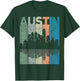 Austin Vintage Austin Texas Retro Austin Skyline T-Shirt - T-Shirt | Forest