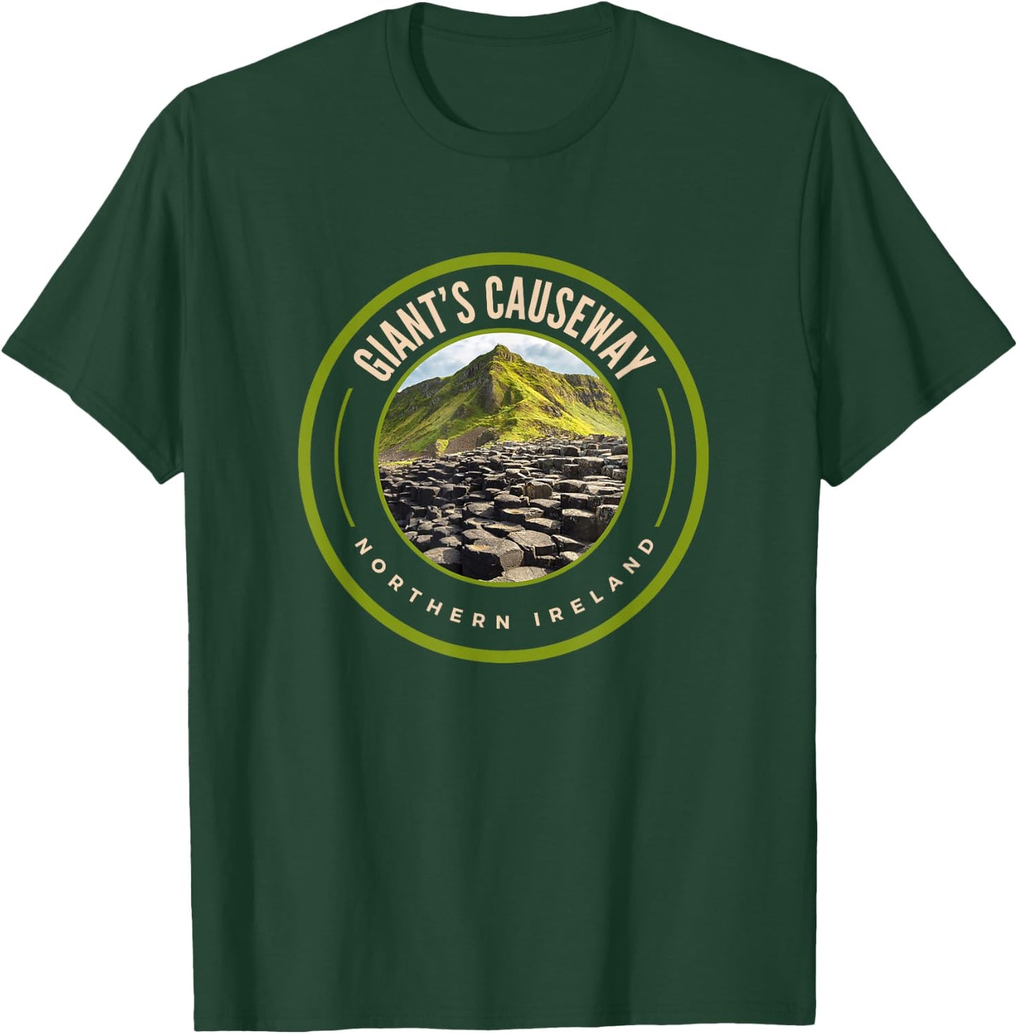 Giants Causeway Northern Ireland - Tops, & Accessories T-Shirt - T-Shirt | Forest