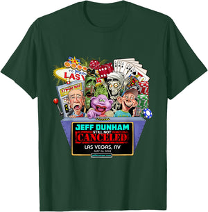 Jeff Dunham Las Vegas, NV (2024) T-Shirt - T-Shirt | Forest