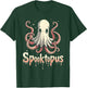 Spooktopus Funny Octopus Spooky Halloween Ghost T-Shirt - T-Shirt | Forest