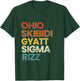 Funny Rizzler Ohio Skibidi Gyatt Sigma Rizz - -Adults, Black, Small, Short Sleeve, , Anime, Halloween, Novelty T-Shirt - T-Shirt | Forest