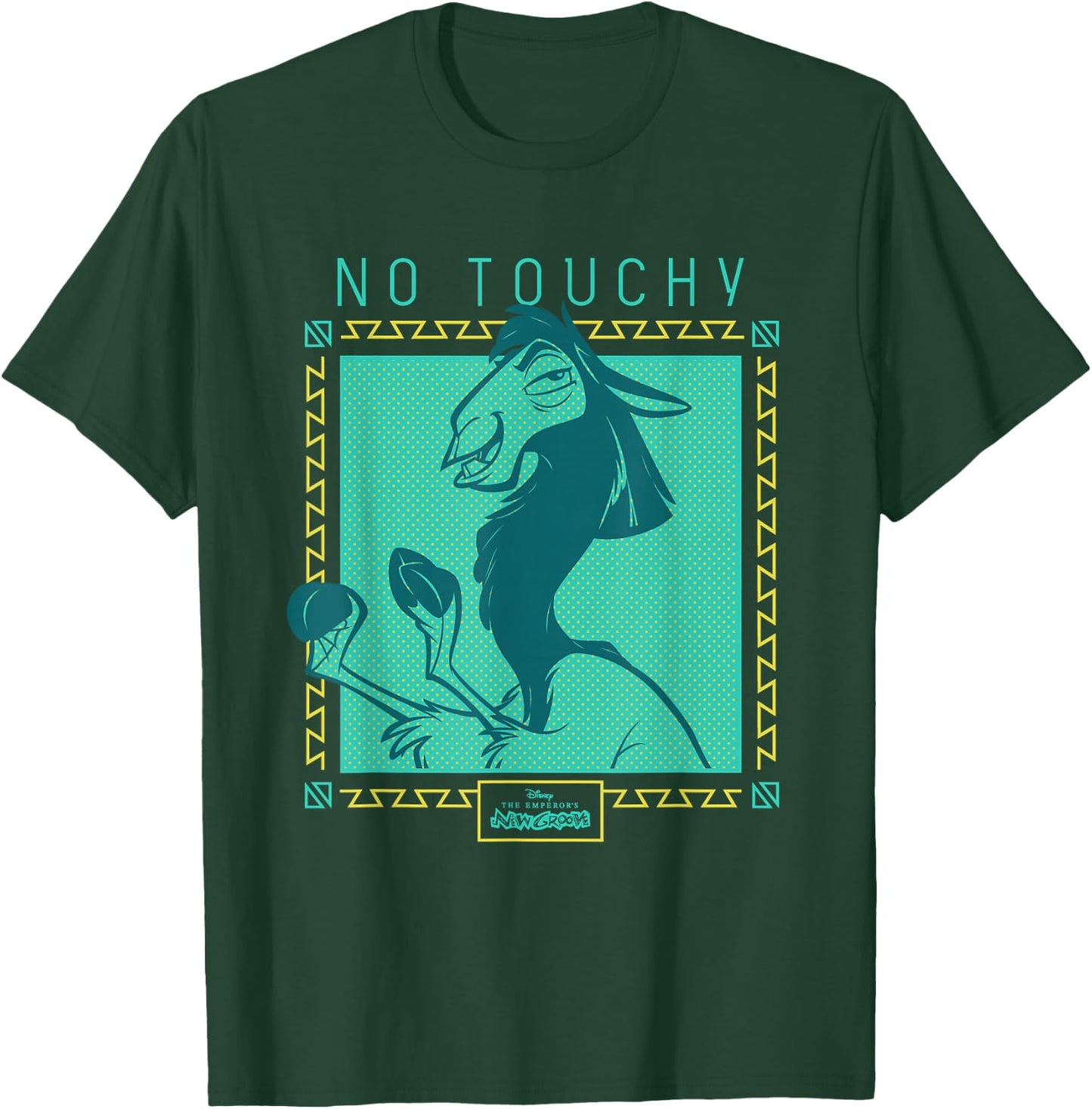 Disney The Emperor's New Groove Llama No Touchy T-Shirt - T-Shirt | Forest