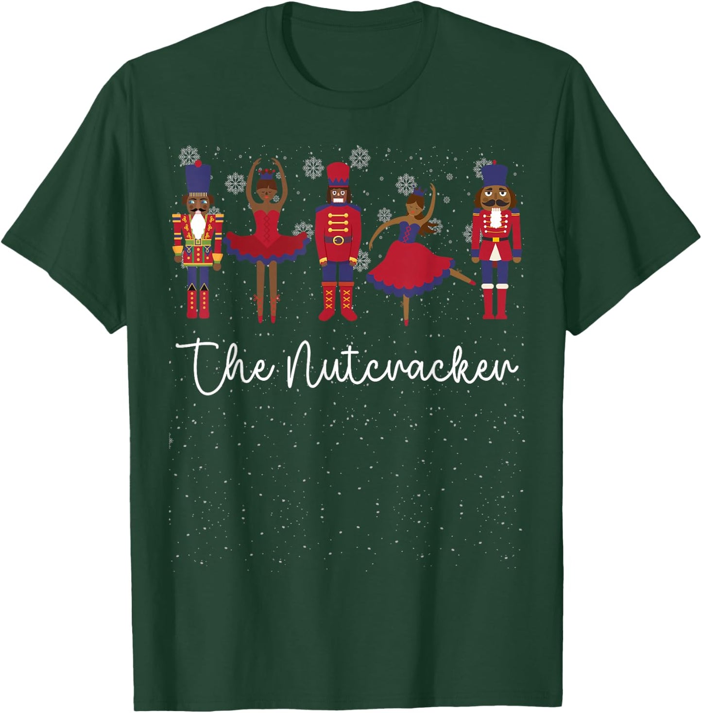 African American Nutcracker Christmas Funny Nutcracker T-Shirt - T-Shirt | Forest