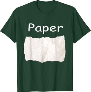 Rock Paper Scissors Matching Halloween Costumes T-Shirt - T-Shirt | Forest