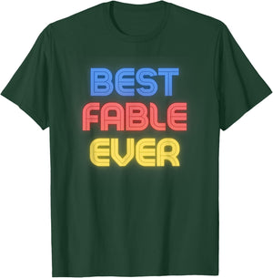Best Fable Ever - Funny Fable Name Fable T-Shirt - T-Shirt | Forest