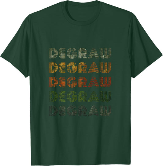 Love Heart Degraw Grunge Vintage Style Black Degraw T-Shirt - T-Shirt | Forest