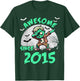 10th Birthday 10 Years Old Zombie Awesome Since 2015 T-Shirt - T-Shirt | Forest