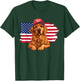 Trump 2024 Dog Dogs Golden Retriever Donald Trump 2024 T-Shirt - T-Shirt | Forest