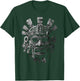 Aztec God Aztec Culture Mayan Indigenous Tlaloc Statue T-Shirt - T-Shirt | Forest
