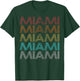 Retro Vintage Miami T-Shirt - T-Shirt | Forest
