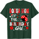 Bonus Mom Of The Birthday Girl Lady Bug Birthday Party T-Shirt - T-Shirt | Forest