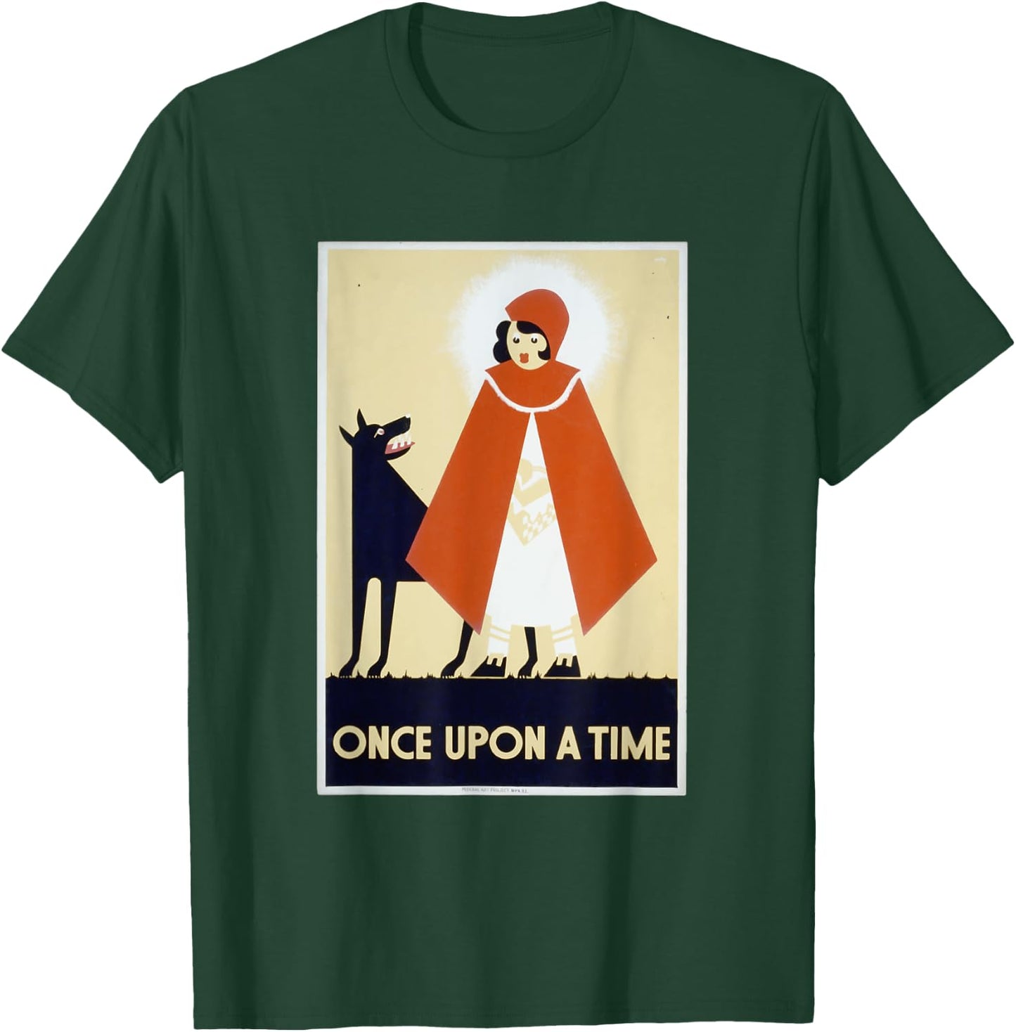 Once Upon A Time Fairy Tale Vintage Story American Shirt T-Shirt - T-Shirt | Forest