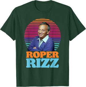 Roper Rizz Funny Three's Company Mr Roper Stanley T-Shirt - T-Shirt | Forest