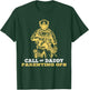 Fathers Day Call of Daddy Parenting Ops Gamer Dads T-Shirt - T-Shirt | Forest
