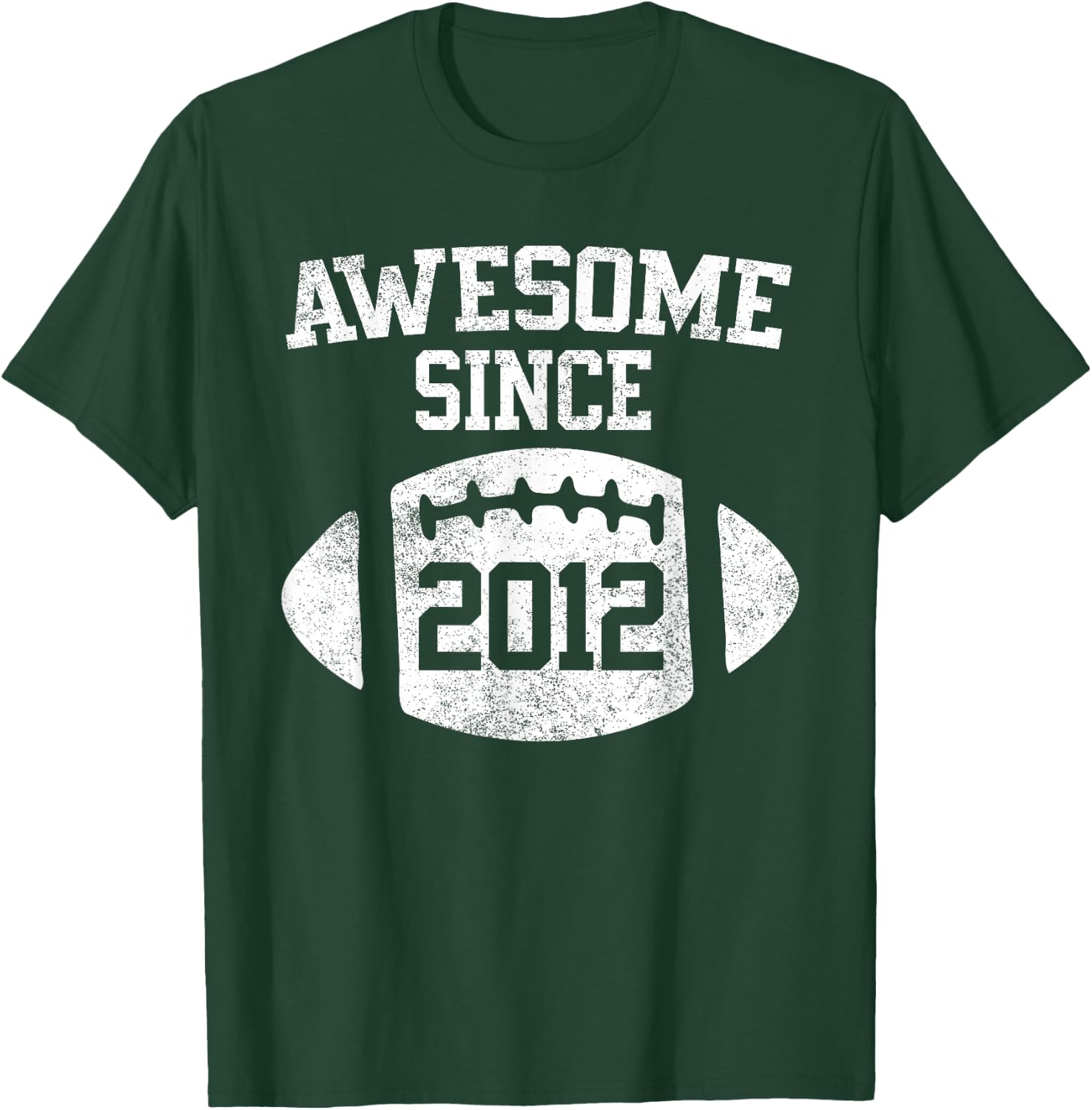 Awesome Since 2012 Football Player T-Shirt - T-Shirt | Forest