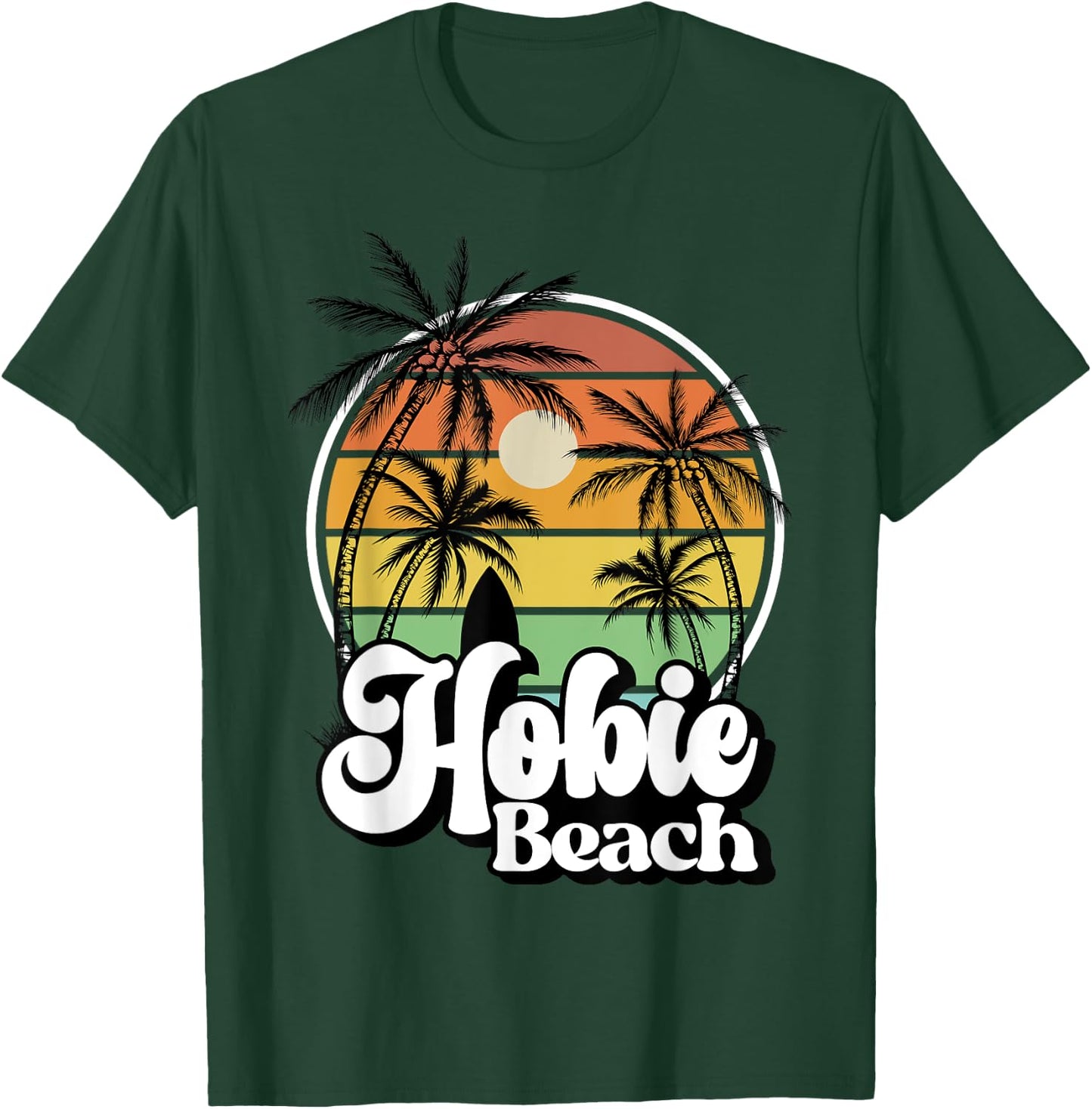 Hobie Beach South Africa Men Women Kids T-Shirt - T-Shirt | Forest