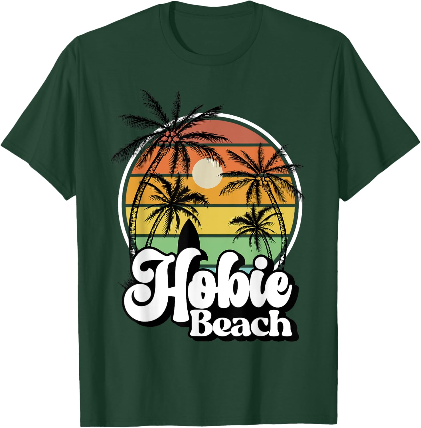 Hobie Beach South Africa Men Women Kids T-Shirt - T-Shirt | Forest