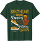 Birthday Squad Stepping With Black Queen Gift T-Shirt - T-Shirt | Forest