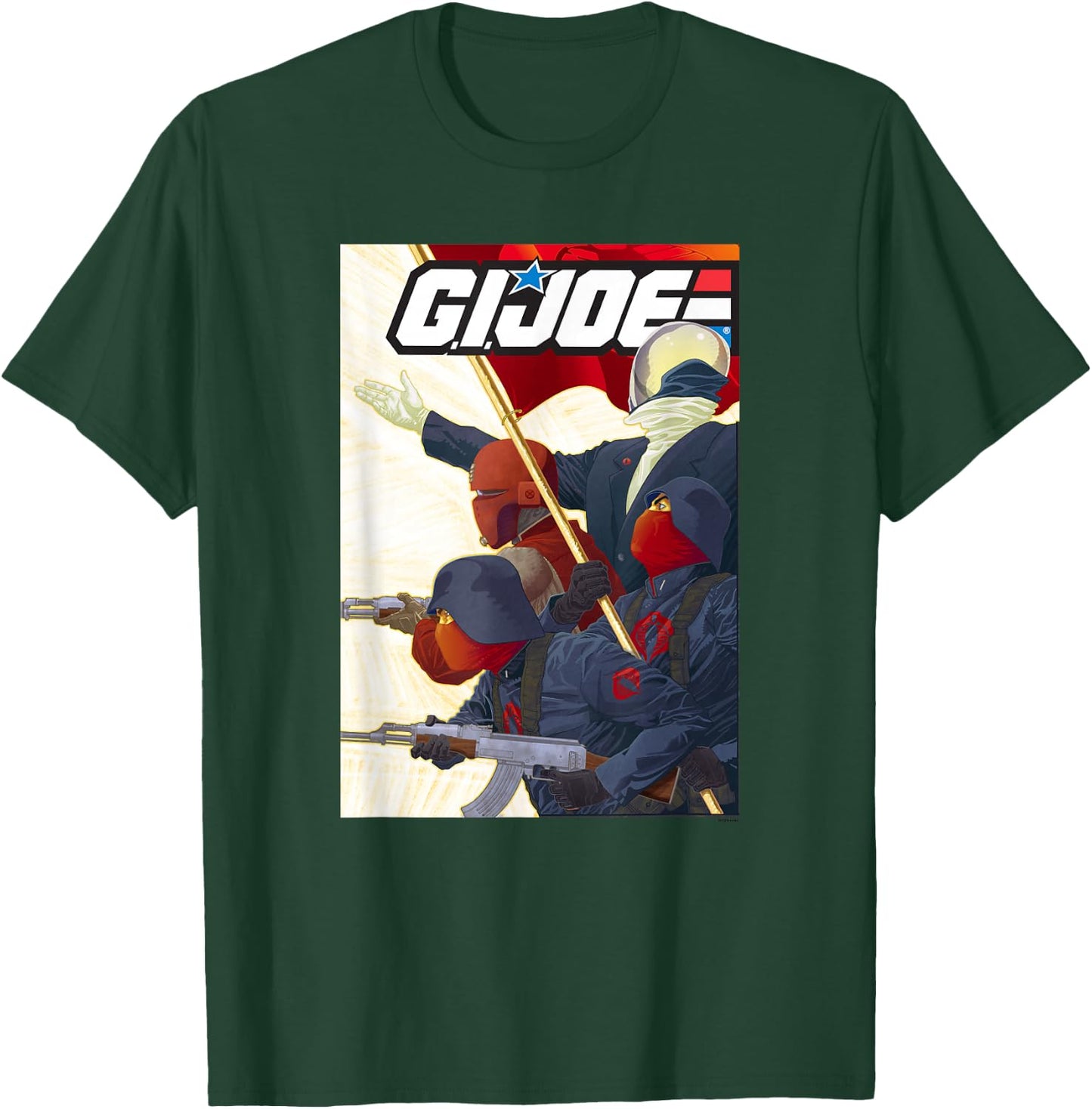 G.I. Joe A Real American Hero Cobra Command Troops Poster T-Shirt - T-Shirt | Forest