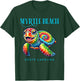 Myrtle Beach South Carolina Smiling Tie Dye Sea Turtle Men Women Girls Kids T-Shirt - T-Shirt | Forest