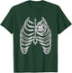 Sound Engineer Rib Cage for Audio Engineer T-Shirt - T-Shirt | Forest