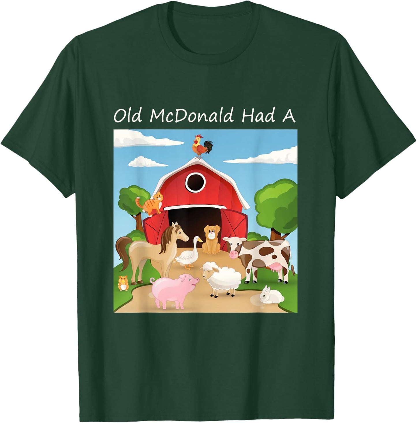 "Old McDonald had a Farm" for Farmers T-Shirt - T-Shirt | Forest