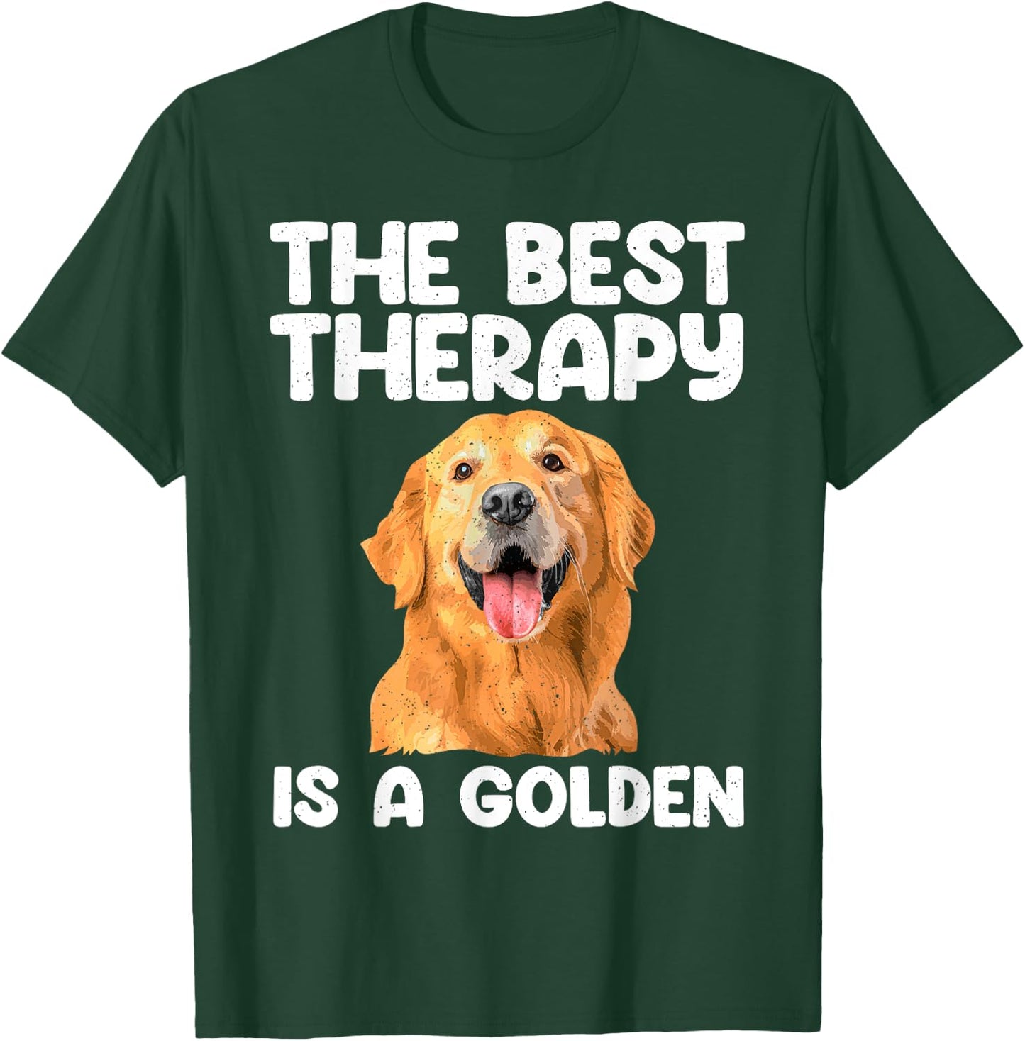 Golden Retriever Design Women Golden Retriever Lover T-Shirt - T-Shirt | Forest
