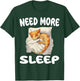 Cute Crested Gecko Need More Sleep Pajamas Nightgown T-Shirt - T-Shirt | Forest